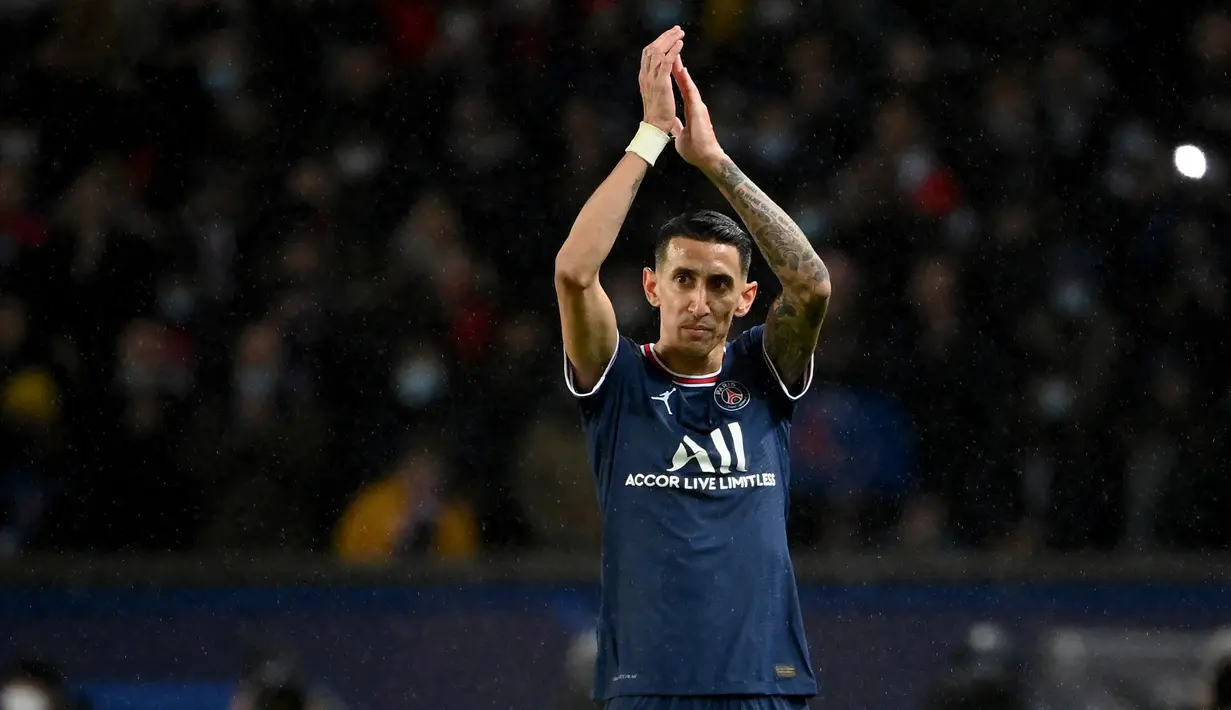 Angel Di Maria didatangkan ke Parc des Princes pada musim 2016/17 dari Manchester United seharga 63 juta euro. Pemain Timnas Argentina itu juga tercatat pernah menjadi andalan Real Madrid. Direkrut pada 2010, Di Maria telah menyumbangkan 36 gol dan 85 assists dari 190 penampilannya. (AFP/Frank Fife)