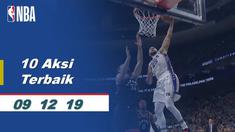 Berita Video 10 Aksi Terbaik NBA 9 Desember 2019