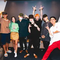 BTS dan Halsey (Foto: Twitter/halsey)