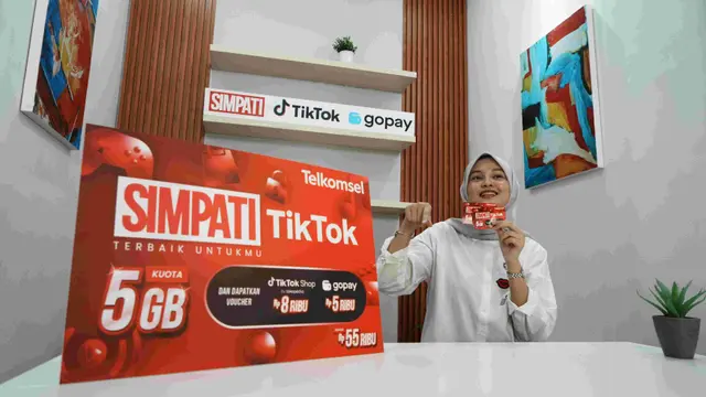 Kartu Perdana Simpati TikTok