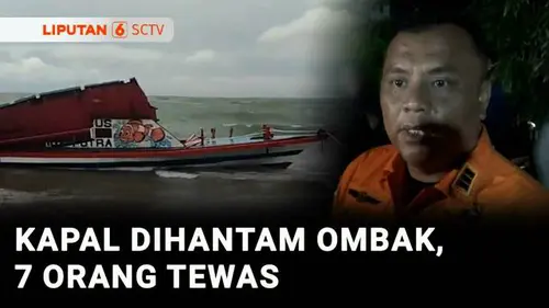 VIDEO: Kapal Wisata dari Pulau Tikus ke Kota Bengkulu Karam, 7 Orang Meninggal Dunia