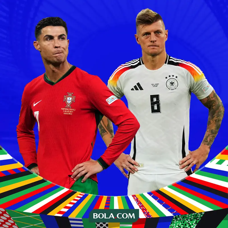 Ilustrasi - Cristiano Ronaldo dan Toni Kroos