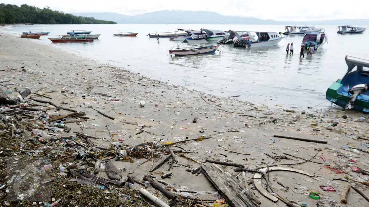 Ilustrasi Sampah Laut