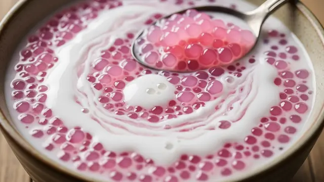 Ilustrasi Bubur Mutiara.