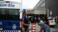 Penyanderaan bus di Brasil. (AFP)