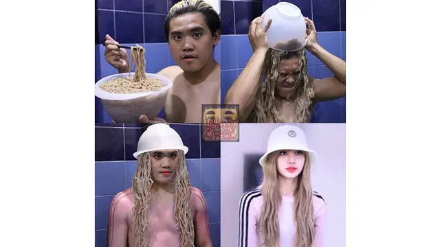 6 Cosplay Low Budget Pakai Mi Ini Bikin Tepuk Jidat