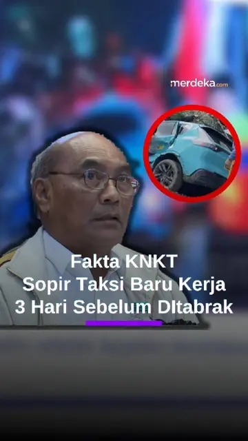 Temuan Fakta KNKT Sebut Sopir Taksi Green SM Baru Kerja 3 Hari Sebelum Ditabrak KRL Bekasi