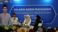 Ratusan Jemaah Ikuti Kajian Ramadan di Masjid Surabaya, Penceramah Ingatkan Bisa Jaga Semua Hal