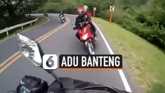 Seorang pemotor di Filipina, secara tak sengaja merekam detik-detik tabrakannya dengan pemotor lain.