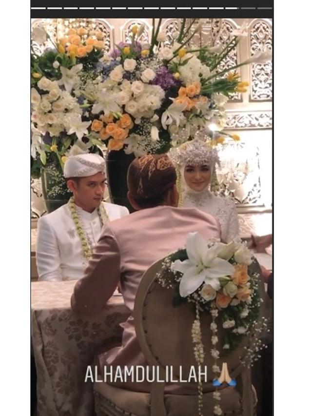 7 Momen Akad Nikah Citra Kirana dan Rezky Aditya, Kenakan Busana Adat Sunda