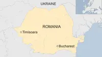 Rumania dilanda badai dahsyat yang kini tengah bergerak ke Ukraina. (BBC)