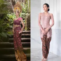 Pakaian adat Indonesia yang populer hingga ke mancanegara (foto: Instagram/dibalranuhphotography & Instagram/maudyayunda)