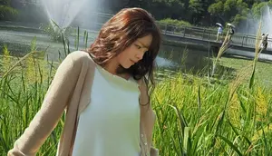 Jeongyeon TWICE Tampil Effortless dengan Nuansa Peralihan ke Musim Gugur