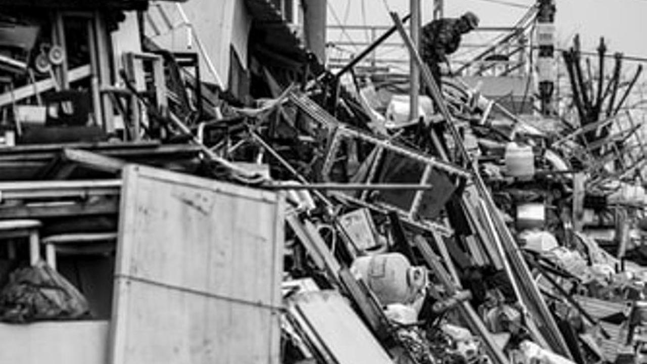 Ilustrasi gempa bumi