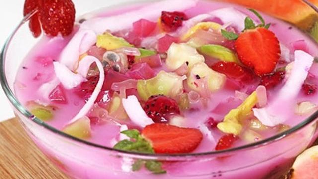 Image result for cara membuat es buah segar