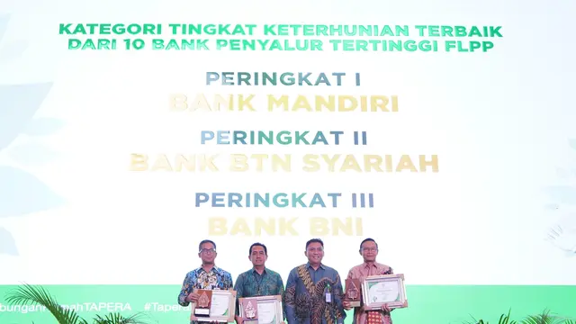 Bank Mandiri Jadi Penyalur FLPP dengan Tingkat Keterhunian Terbaik, Komitmen Perluas Akses KPR bagi MBR