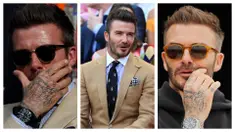 Kolase foto dari Presiden Klub sepak bola Inter Miami FC, David Beckham. (Foto: AFP)