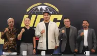 Konferensi pers peresmian UCC dan Byon Combat 5 di Kantor Kemenpora RI, Jakarta, Senin (16/6/2025). (Bola.com/Abdul Aziz).