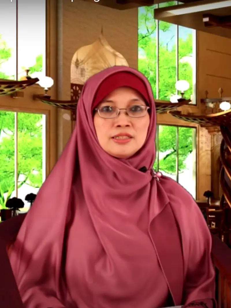 Ninih Muthmainnah alias Teh Ninih. (Foto: YouTube Tasdiqia Channel)