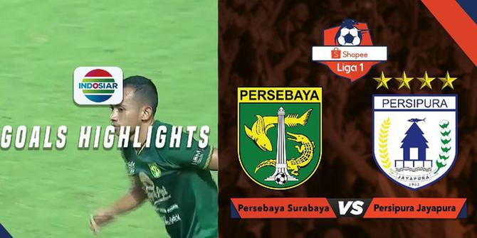 VIDEO: Gol Tandukan Irfan Jaya Saat Persebaya Kalahkan Persipura