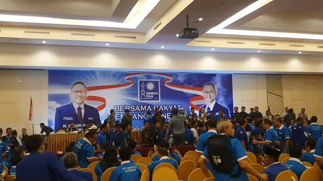 Suasana sidang Kongres V PAN sempat memanas.
