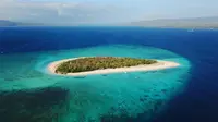 Pulau Tabuhan salah satu destinasi wisata di Banyuwangi yang berada dekat dengan destinasi wisata Pantai Grand New Watudodol (GWD)  (Istimewa)