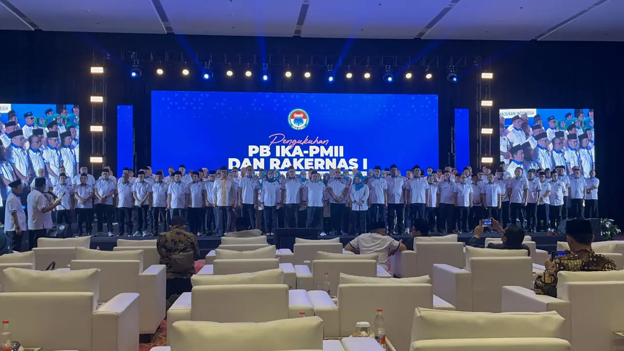 Pengurus Besar Ikatan Alumni Pergerakan Mahasiswa Islam Indonesia (PB IKA-PMII) resmi dikukuhkan pada Minggu malam (13/7/2025).