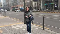 6 Potret Cantik Jennifer Dunn saat Liburan di Korea Selatan, Outfit Kece Setiap Saat
