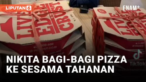 VIDEO: Heboh! Nikita Mirzani Bagikan Pizza ke 700 Tahanan Rutan | Liputan6