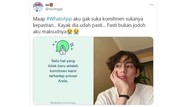 7 Curhatan Netizen Soal Status dari WhatsAppa Ini Bikin Tepuk Jidat