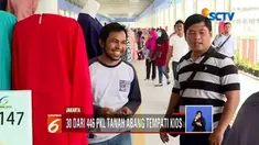 Puluhan PKL terlihat antusias untuk menempati lapak dagang baru di Skybridge Tanaha Abang. Bahkan, sebagian besar PKL telah memulai aktivitas jual beli mereka.