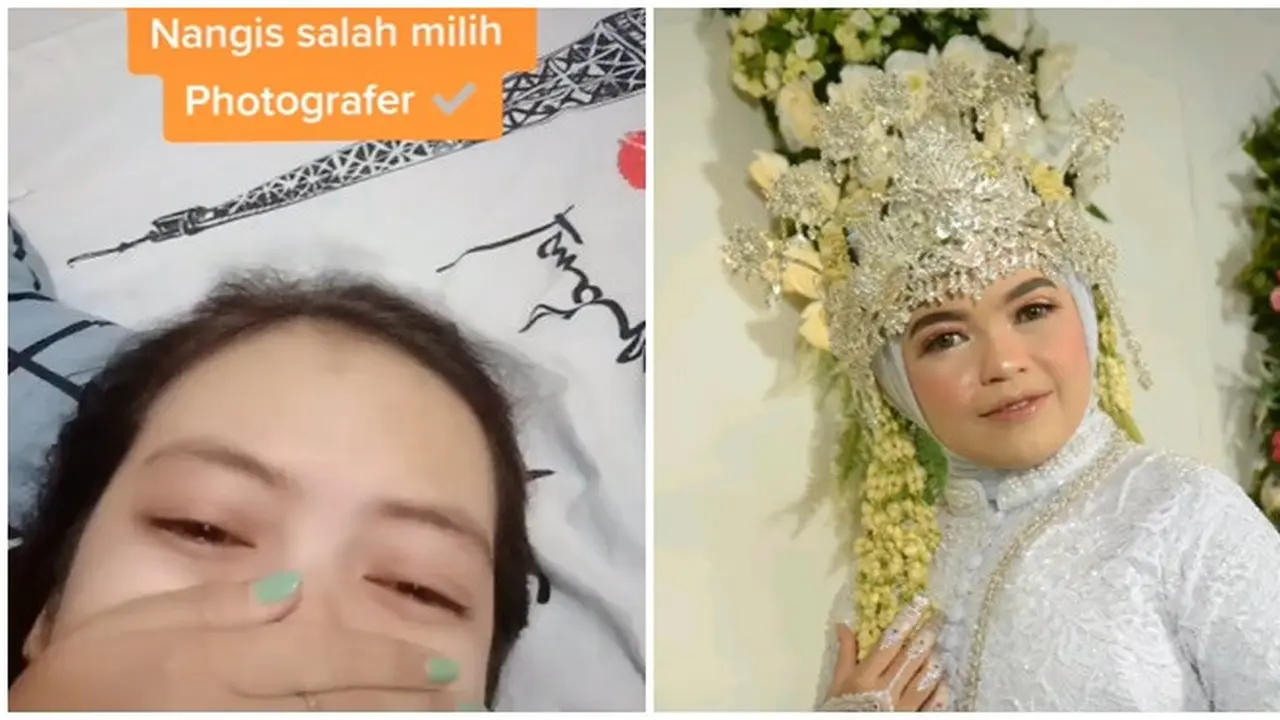 Salah Pilih Fotografer, Hasil Foto Pengantin Ini Bak Jepretan Kamera Ponsel