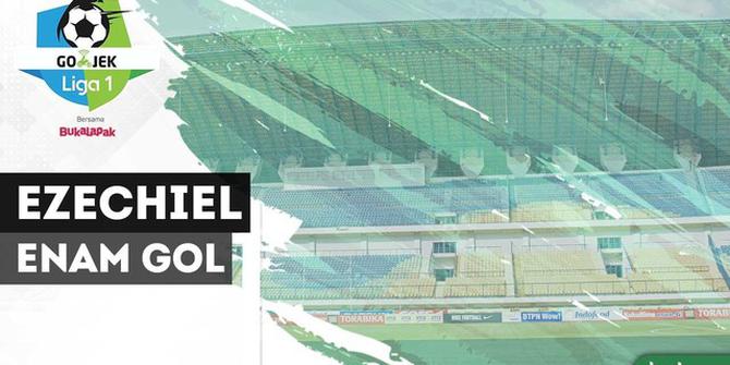 VIDEO: Ezechiel Telah Cetak 6 Gol untuk Persib di Liga 1 2018