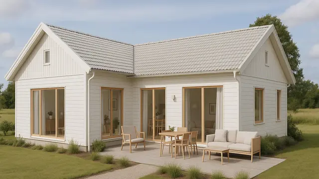 Model Rumah di Desa ala Pinterest/ Ilustrasi oleh AI