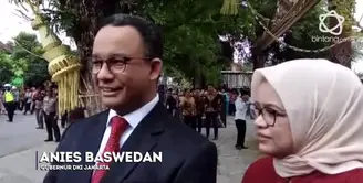 Tanggapan Anies Mengenai Pernikahan Putri Presiden Jokowi.