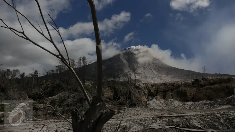 20150705-Akibat Letusan Sinabung, Desa Sibintun 'Tinggal Kenangan'-Sumatera 6