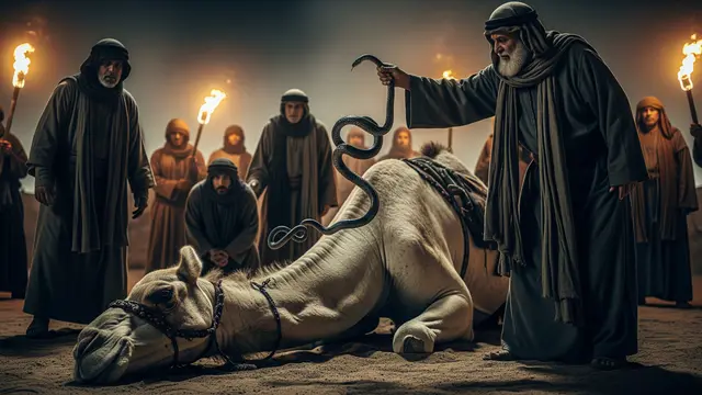 Obati Penyakit Unta dengan Ular Hidup? Ritual Kuno Arab Ini Bikin Merinding