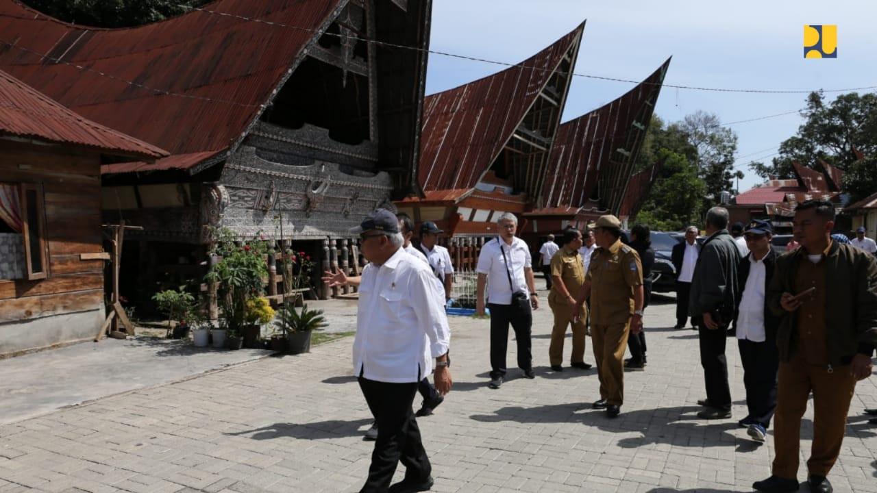 Salah satu desa wisata di Pulau Samosir