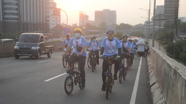 Event sepeda unik digelar di Jakarta, peserta menyusuri 7 Rumah Sakit