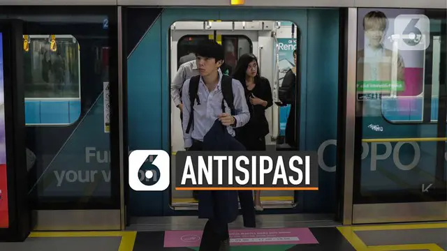 Sejumlah transportasi umum di Jakarta melakukan beberapa langkah untuk mencegah penyebaran virus corona atau covid-19.