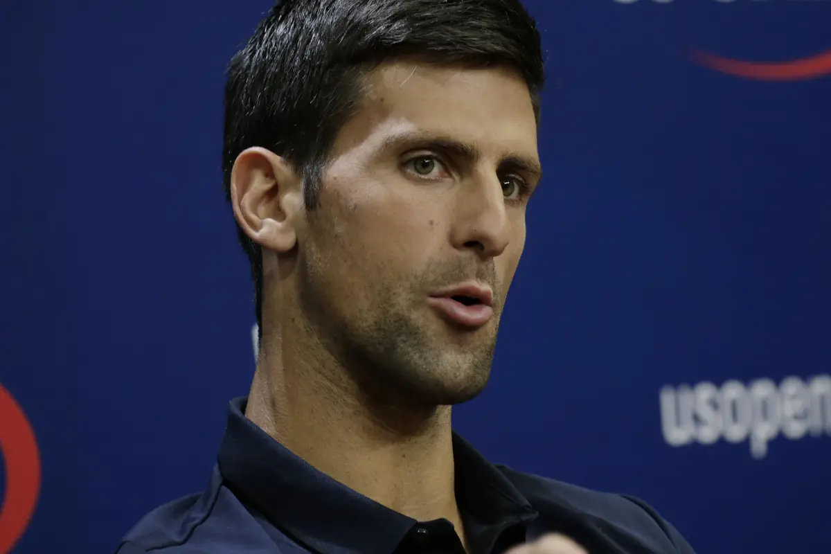 Novak Djokovic (EPA/Peter Foley) 