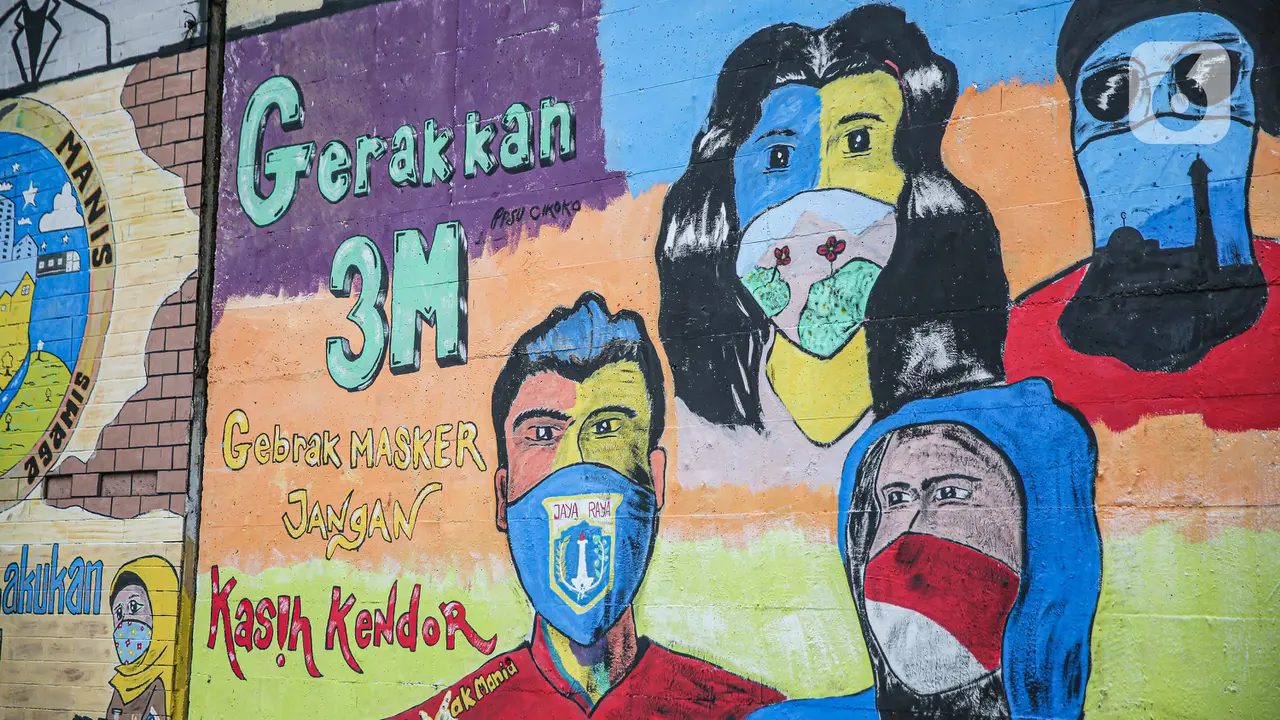 Melawan Covid-19 Lewat Mural