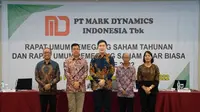 RUPST PT Mark Dynamics Indonesia Tbk (MARK), Senin, 30 Mei 2022 (Dok: PT Mark Dynamics Indonesia Tbk)