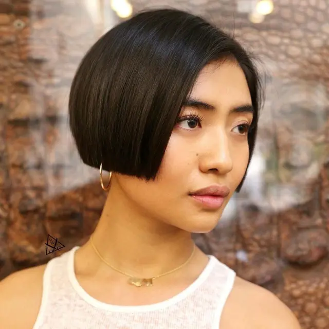 Model rambut boyfriend bob (Sumber: allthingshair)