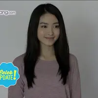 Pemotretan Natasha Wilona untuk Sticker BBM.