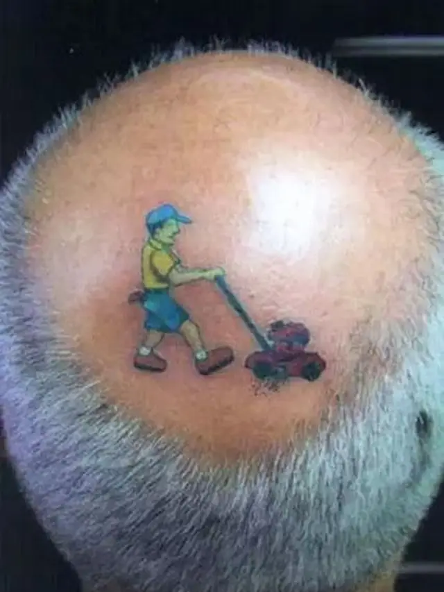 6 Tato 3 Dimensi di Kepala Ini Anti-Mainstream, Bikin Melongo