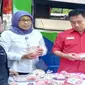 Legislator Imam Suroso bersama Kepala Balai Besar Pengawasan Obat dan Makanan (POM) Semarang Endang Pujiwati, Jumat (11/5/2018) lalu melakukan sidak (inspeksi mendadak) ke Pasar Baru, Pati, Jawa Tengah.
