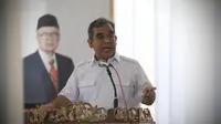 Sekjen Partai Gerindra Ahmad Muzani menghadari konsolidasi ribuan kader Gerindra se-kabupaten Cilacap dan Banyumas, Jawa Tengah pada Rabu (30/8/2023). (Foto: Istimewa).