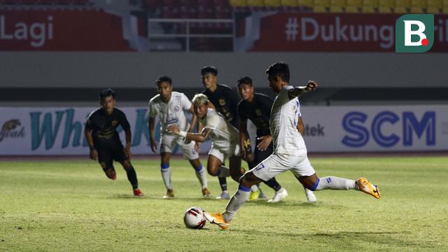 FOTO: Bungkam Arema FC 3-2, PSIS Semarang Lolos ke Babak 8 Besar Piala Menpora 2021 sebagai Juara Grup A - Dedik Setiawan