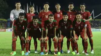 Timnas Indonesia U-19 sukses hajar PSP Padang 4-0, pada Sabtu (29/7/2017). (twitter.com/pssi__fai)